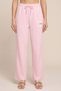 Zivame Athleisure Straight Leg Pants - Pink A Boo — thumbnail 1